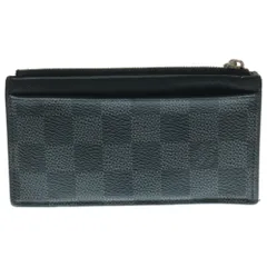 LOUIS VUITTON (ルイヴィトン) コインカード・ホルダー コインケース ダミエキャンバス カードケース ブラック N64038
