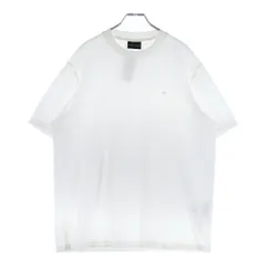 EMPORIO ARMANI (エンポリオアルマーニ) ワンポイントロゴ 半袖Tシャツ カットソー ホワイト