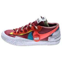 NIKE (ナイキ) × sacai × KAWS BLAZER LOW TEAM RED DM7901-600 サカイ カウズ ブレーザー チームレッド ローカットスニーカー シューズ マルチカラー US9.5/27.5cm