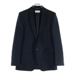 SAINT LAURENT PARIS (サンローランパリ) シングルテーラードジャケット ブラック 600331 Y1D01のサムネイル