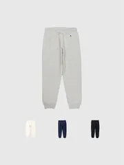 CHAMPION チャンピオン スウェット パンツ リバースウィーブ 裏起毛 青タグ 裾リブ 厚手 C3-Q215 REVERSE WEAVE 11.5oz. Terry Fleece