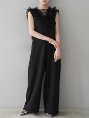 MYSHAWTY オールインワン 黒 M パンツ ドレス 結婚式 フォーマル