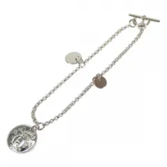 エルメス HERMES エクスリブリス ブレスPM H120440B_00SH ブレスレット K18PG シルバー AG1000 SH レディース【中古】【Aランク】