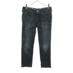 MARITHE + FRANCOIS GIRBAUD マリテフランソワジルボー スキニーデニムパンツ SS ネイビー ジーンズ ストレッチ レディース 古着