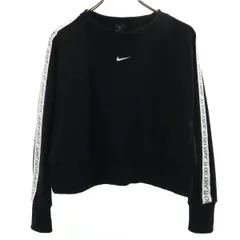 NIKE ナイキ 長袖 アンクル丈 スウェット トレーナー L ブラック レディース 古着