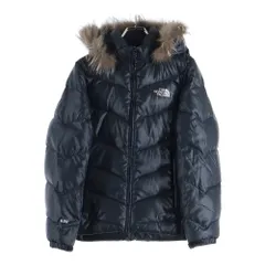 THE NORTH FACE (ザノースフェイス) 600フィル ダウンジャケット ファーフーディ ブラック レディース NFD00990