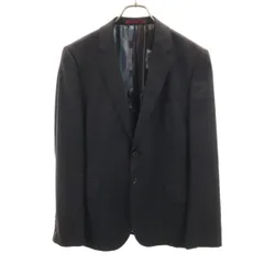 PS Paul Smith ピーエスポールスミス 日本製 ウール テーラードジャケット L グレー メンズ 古着