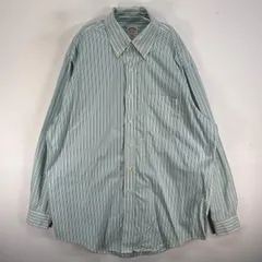 古着 ブルックスブラザーズ Brooks Brothers 長袖シャツ ストライプ 胸ポケ REGULAR FIT L  ブルー系 マルチカラー メンズ
