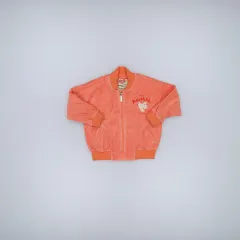 110 ベベデピノ キッズ ツアーベルベットジップアップ 0219H1