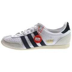 adidas (アディダス) Women's Japan Footwear White/Core Metallic IH5489 ウィメンズ ジャパン フットウェア ローカットスニーカー ホワイト/コアブラック US11.5/28.5cm