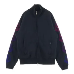 MONCLER (モンクレール) MAGLIA CARDIGAN グラデーションロゴ スウェットトラックジャケット ブラック G20918G00047のサムネイル