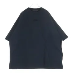 FEAR OF GOD ESSENTIALS (フィアオブゴッド エッセンシャルズ) ミニロゴ オーバーサイズ 半袖Tシャツ カットソー ブラック