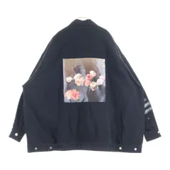 RAF SIMONS (ラフシモンズ) 18SS Oversized Denim Jacket 権力の美学 オーバーサイズド デニムジャケット ブラック 181-723-10031のサムネイル