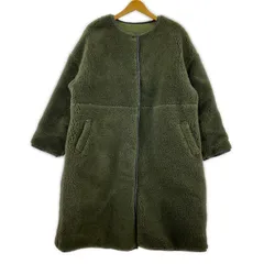 美品  6 RAGEBLUE レイジブルー タグ付き ボア キルティング リバーシブルコート sizeF/カーキ