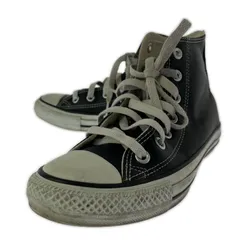 CONVERSE コンバース オールスター ハイカット レザー 1B908スニーカー size23/ブラック