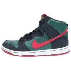 NIKE (ナイキ) 【観賞用 2009年製】 DUNK HIGH PREMIUM RESN 313171-362 ダンク ハイ プレミアム エスビー スケートボーディング ハイカットスニーカー グリーン US10/28cm