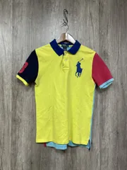 POLO RALPH LAUREN ポロ ラルフローレン ビッグポニーポロシャツ ポロシャツ sizeL/マルチカラー  ■◆ メンズ