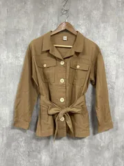 BOOGIE WOOGIE ブギウギ 綿100％ ジャケット size38/茶  ■◇ レディース