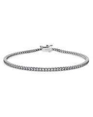 スワロフスキー レディース アクセサリー ブレスレット・バングル・アンクレット Swarovski Eternity Certified Lab Grown Diamond Tennis Bracelet White Gold ホワイト