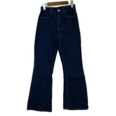 SENSE OF PLACE センスオブプレイス フレアデニムパンツ sizeM/ネイビー