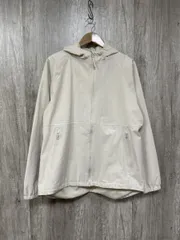 WORKMAN ワークマン フューチャーテック シアサッカーレインジャケット ナイロン ジャケット sizeXL/アイボリー  ◆■ レディース