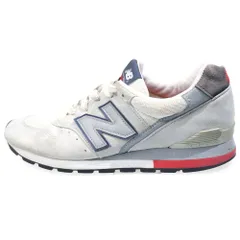 New Balance (ニューバランス) M996RRG メッシュローカットスニーカー シューズ グレー US8/26cm