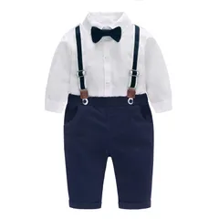 【数量限定】4点セット 洋装フォーマル ボーイズ 男の子 Tシャツ ベビー服 おしゃれ 幼児 子供スーツ 蝶ネクタイ フォーマル 結婚式 紳士服 卒業式 子供服 入園式