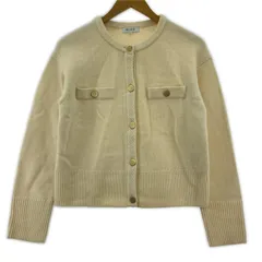 PLST プラステ ニットカーディガン sizeS/アイボリー