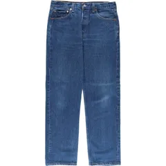 古着 00年代 リーバイス Levi's 501-0000 ストレートデニムパンツ USA製 メンズw32相当/evb033769