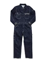 新品 Leeユニオンオール インディゴネイビー XXS