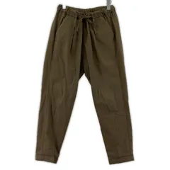 URBAN RESEARCH DOORS アーバンリサーチドアーズ ロールアップ テーラードパンツ size38/モカ