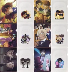 【中古】クリアファイル 全6種セット クリアファイルセット 「セガ ラッキーくじ 名探偵コナン メモリアルカット FILE.3」 K賞