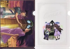 【中古】クリアファイル ホームズの黙示録 クリアファイルセット 「セガ ラッキーくじ 名探偵コナン メモリアルカット FILE.3」 K賞