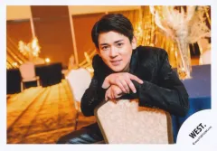 【中古】生写真(STARTO) WEST./小瀧望/横型・膝上/アルバム「A.H.O. -Audio Hang Out-」MV＆ジャケ写オフショット/公式生写真