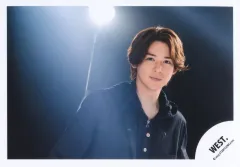 【中古】生写真(STARTO) WEST./小瀧望/横型・バストアップ/アルバム「A.H.O. -Audio Hang Out-」MV＆ジャケ写オフショット/公式生写真