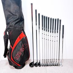 IGNIO ゴルフクラブセット キャディバッグ付 メンズ ゴルフセット