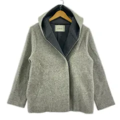 un dix cors アンディコール フーデッド ショートコート size02/ライトグレーのサムネイル