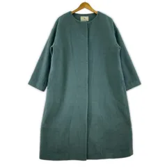 N. Natural Beauty Basic エヌ ナチュラルビューティーベーシック ノーカラーコート sizeS/ブルー系