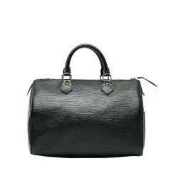 ルイ ヴィトン エピ スピーディ30 ハンドバッグ ボストンバッグ M59022 ノワール ブラック レザー レディース LOUIS VUITTON【1-0243557】