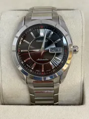 SEIKO 自動巻き 腕時計 黒　稼動品動作確認済