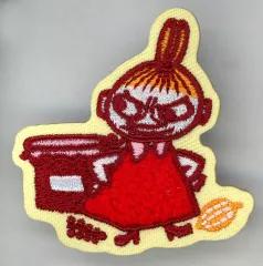 【中古】バッジ・ビンズ リトルミイ 「ムーミン ヒュバ・マトカテーマ サガラ刺繍ピンバッジ なかま」