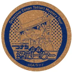 【中古】コースター 江戸川コナン(怪盗キッド衣装) オリジナルコースター 「名探偵コナン 鳥取ミステリーツアー」 お楽しみポイント特典