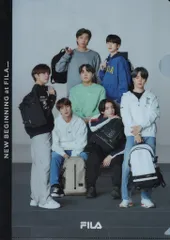 BTS FILAコラボ 集合 クリアファイル