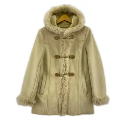 any SiS エニィスィス フェイクムートンコート size2/アイボリー系
