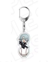 【中古】キーホルダー 真人 「呪術廻戦×THEキャラ CAFE STAND 東京ドームシティ店 アクリルキーホルダー baseball ver.」