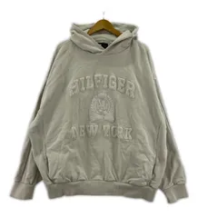 TOMMY HILFIGER トミーヒルフィガー プルオーバーパーカー sizeL/ライトベージュ