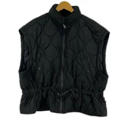 ZARA ザラ キルティング中綿ベスト sizeEUR L/ブラック