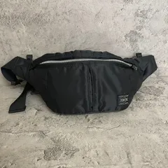 美品　PORTER ポーター　ウエストバッグ　タンカー　旧型　廃盤　ナイロン　黒　ブラック