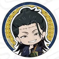 【中古】バッジ・ピンズ 夏油傑 「呪術廻戦×THEキャラ CAFE STAND 東京ドームシティ店 ホログラムカンバッジ baseball ver.」