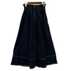AZUL BY MOUSSY アズールバイマウジー デニム ロングスカート sizeM/ネイビー系
